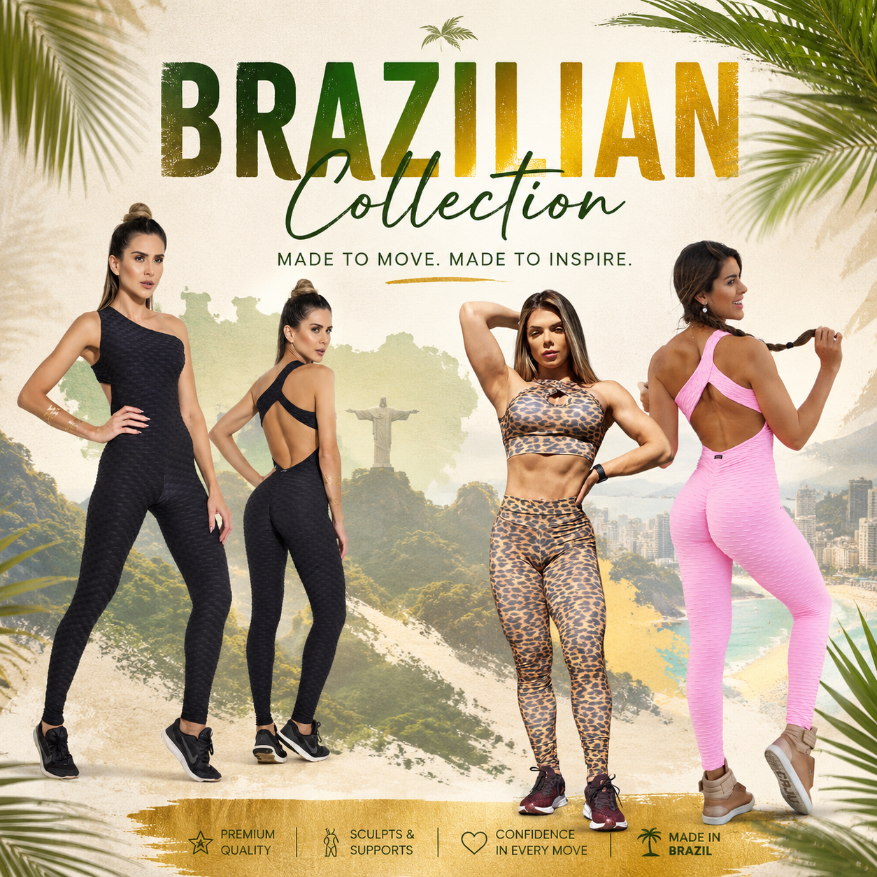 LADIES BRAZILIAN FITNESS WEAR