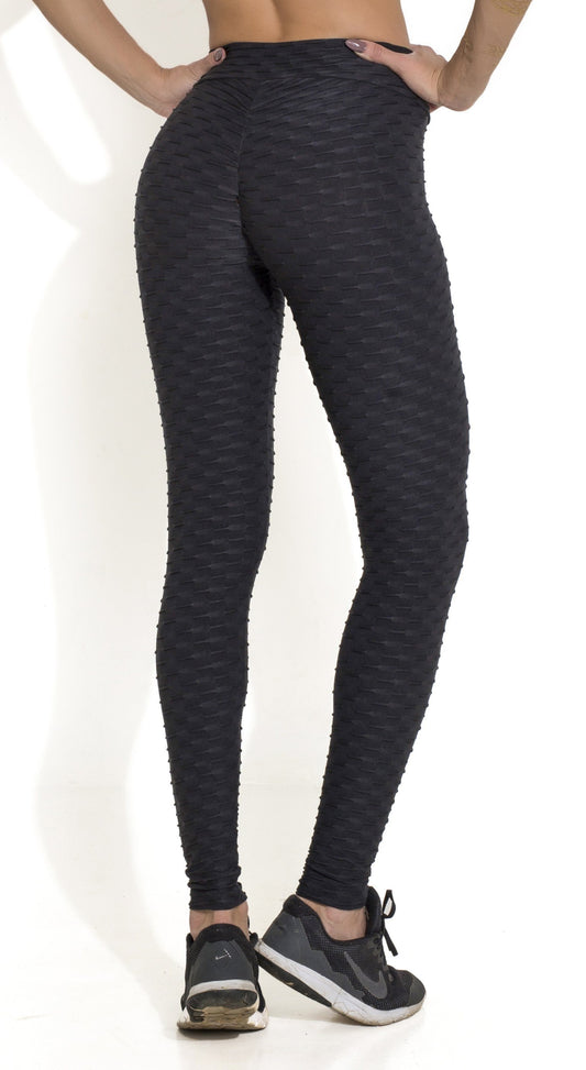 CANOAN - BRAZILIAN LEGGING - ANTI CELLULITE TEXTURED HEART BOOTY EFFECT