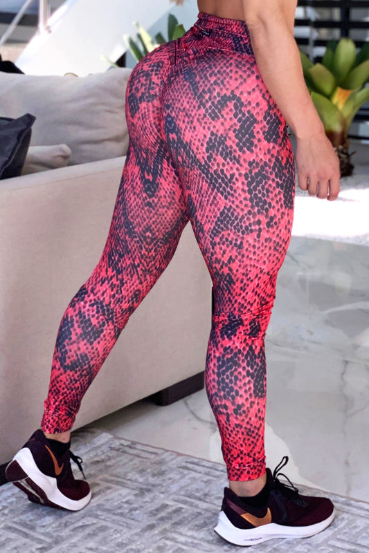 Red Jaguar Legging Pants