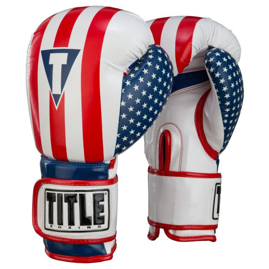 TITLE INFUSED FOAM COMBAT USA TRAINING GLOVES