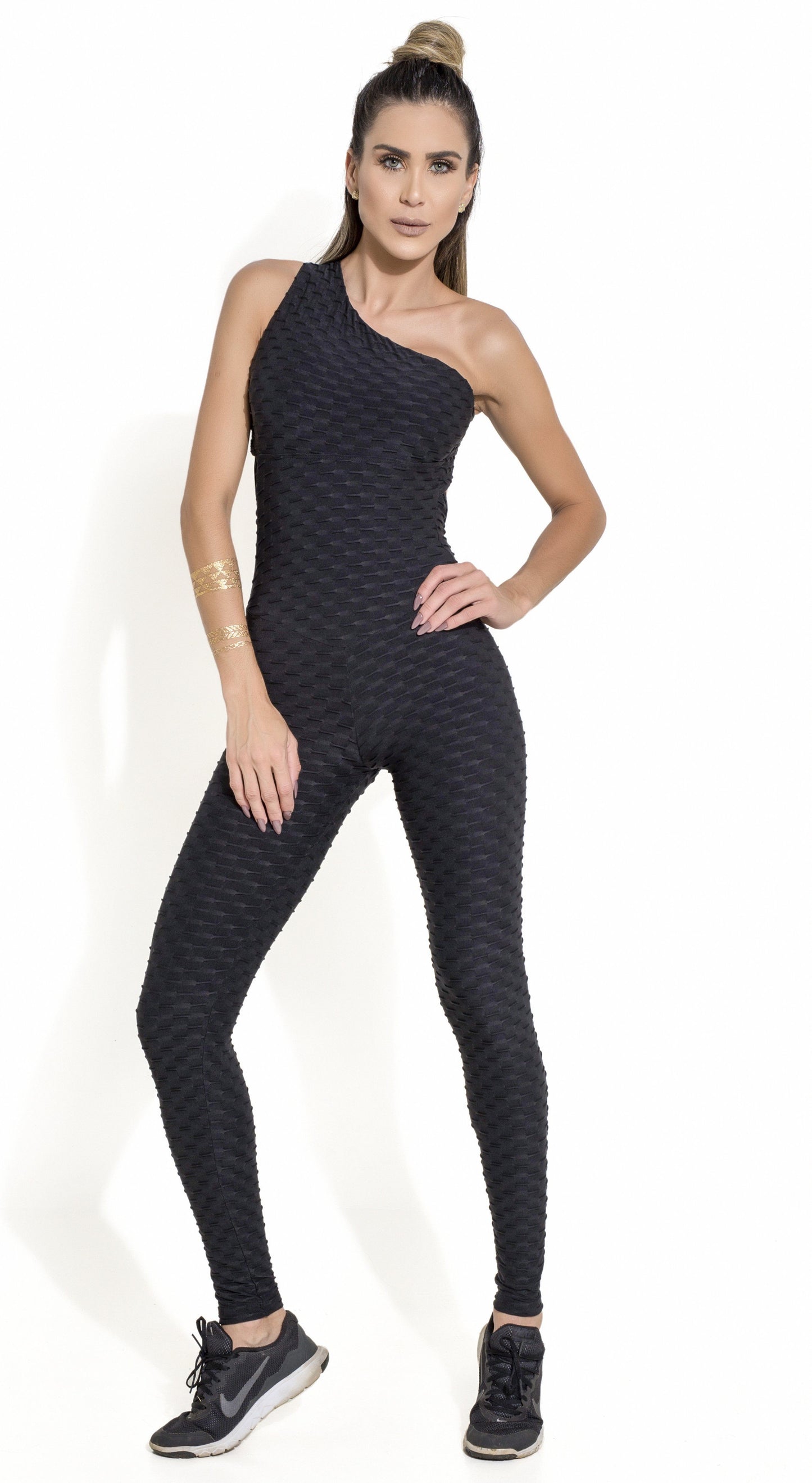HONEYCOMB SCRUNCH BOOTY JUMPSUIT
